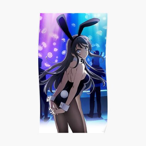 German Anime, Bunny Senpai, Bunny Girl Senpai, Mai Sakurajima, Bunny Suit, Desen Anime, Anime Wall Art, Anime Wallpapers, Bunny Girl