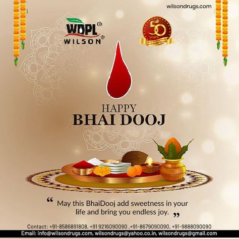 Happiness, good health, success, and prosperity are all that a sister wishes for her brother. Wilson Drugs wishes all brothers and sisters a very Happy Bhai Dooj! #bhaidooj #bhaidoojspecial #bhaibehen #bhaidoojgifts #love #happybhaidooj #india #bhaidoojcelebration #bhaiya #festival #bhaijaan #brothersisterlove #bhaiyadooj #giftideas #indianfestival #bhaidoojh #bhaidoojgift #happiness #bhaibeej #gifts #bhaidoojhamper #event #god #blessings #treats Bhaidooj Wishes, Bhai Dooj Post, Happy Bhaiya Dooj, Happy Bhai Dooj, God Blessings, Bhai Dooj, Brother And Sister Love, Boys Denim, Brothers And Sisters