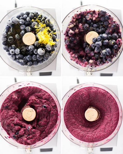 Sorbet Dessert, Blueberry Sorbet, Nice Cream Recipe, Sorbet Ice Cream, Ice Cream Maker Recipes, Sorbet Recipes, Healthy Ice Cream, Snacks Saludables, Blueberry Recipes