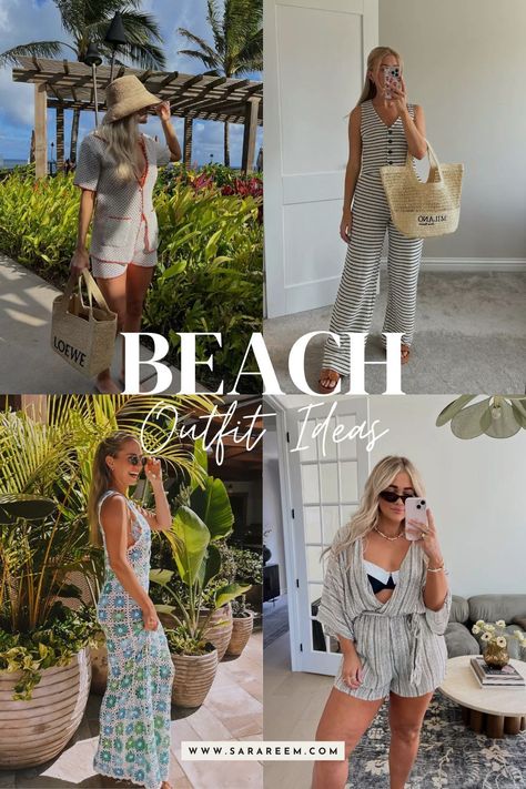 Looking for trendy and comfortable beach outfits to make a splash this summer? Check out these curated beach day outfits and pool looks that are perfect for lounging, swimming, and everything in between. 
Dive in and get inspired by these trendy beach day outfits and pool looks that will make your summer even more amazing! 2024 Trendy Beach, Summer Beach Outfit, Beach Outfits, Innovative Fashion, Hottest Fashion Trends, Fashion Mistakes, Trends 2024, Style Mistakes, Airport Outfit