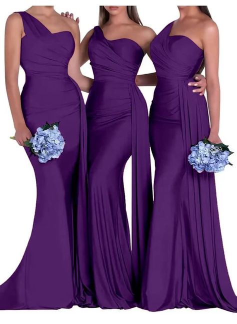 PRICES MAY VARY. one shoulder,satin,long,mermaid,floor length,corset back How to Choose Size: Please refer to the size chart on the left before buying.If you need to custom size,please read the product description carefully and then send your measurements to us by Amazon messages one shoulder bridesmaid dresses,mermaid bridesmaid dresses,bridesmaid dresses for wedding,bridesmaid dresses for women,satin bridesmaid dresses Occasion:This Satin Long Bridesmaid Dress is Perfect For Bridesmaid,Wedding Prom Dress Pattern, Mermaid Long Bridesmaid Dresses, Bridesmaid Dresses Satin, Satin Evening Gown, Mermaid Bridesmaid, One Shoulder Prom Dress, One Shoulder Bridesmaid Dresses, One Shoulder Bridesmaid, Mermaid Bridesmaid Dresses