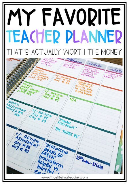 Is an Erin Condren Teacher Lesson Planner Really Worth the Money? | True Life: I'm a Teacher Free Teacher Binder, Teacher Binder Organization, Teaching Planner, Cricut Teacher, Erin Condren Teacher Planner, Teacher Planner Templates, Lesson Plan Book, Dream Classroom, Teacher Lesson Planner