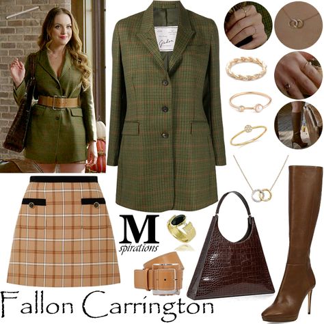 Buissnes Outfit, Maasai Dress, Fallon Carrington Outfit, Fallon Dynasty, Dynasty Fallon, Boss Lady Outfit, Dynasty Outfits, Fallon Carrington, Campus Outfit