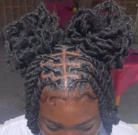 Down Locs Hairstyles For Women, Two Ponytails Loc Styles, Cute Loc Styles For Short Hair, Pedal Loc Bun Styles, Invisible Locks Styles, Braid Out Locs Styles, Loc Styles On Women, Retwist Styles For Medium Locs, 2 Ponytail Loc Styles