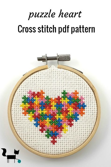 Pixel Quilts, Heart Cross Stitch, Cross Stitch Beginner, Mind Heart, Tiny Cross Stitch, Cross Stitch Freebies, Cross Stitch Finishing, Cross Stitch Bookmarks, Cross Stitch Heart