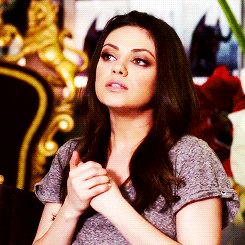 Mila Kunis ( interview still ) 
behind the scenes from a promotional 
video interview for then upcoming movie 
A Bad Moms Christmas ( 2017 ) 
shared to groups 6/9/24 Mila Kunis Bad Moms, Mila Kunis Oz, Mila Kunis Gif, A Bad Moms Christmas, Bad Moms Christmas, Titanic 2, Bad Moms, Mila Kunis, Christmas 2017