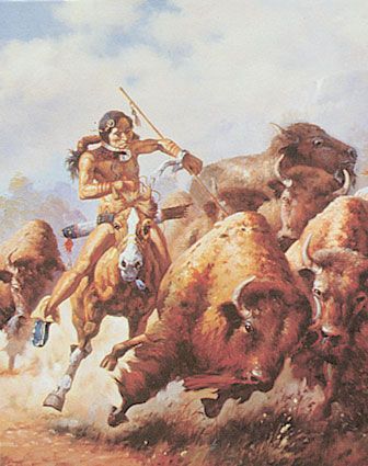 names of cherokee moons Arte Cowboy, David Mann Art, Native American Drawing, Buffalo Art, Native American Paintings, Western Artwork, Native American Warrior, Hunting Art, Native American Symbols