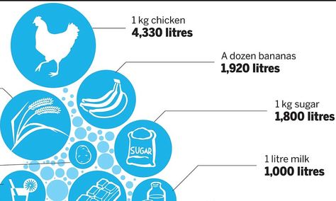 VISUAL EDIT: Your water footprint... Water Footprint, What You Eat, The Shower, The Clothes, You Think, Pie Chart, Fuel, Take A, Shower