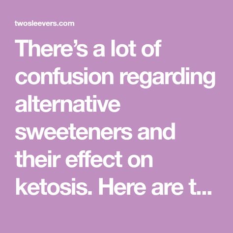 There’s a lot of confusion regarding alternative sweeteners and their effect on ketosis. Here are the BEST and WORST Keto Sweeteners and their pros & cons. Keto Sweetners, Alternative Sweeteners, Carb Recipes, Low Carb Keto, Food Hacks, Healthy Diet, Low Carb Recipes, Keto Diet, Low Carb