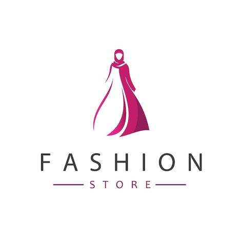 Abaya Logo Design Branding, Abaya Brand Name Ideas, Aesthetic Logo Design Inspiration, Abaya Logo Design, Boutique Logo Design Fashion, Abaya Logo, Fashion Store Logo, Fashion Store Names, Fashion Brand Logo Design