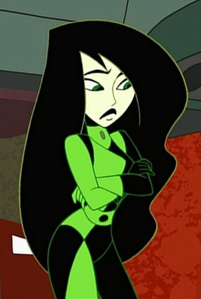 Shego Kim Possible, Kim Possible, Dark Hair, Stone, Wall, Hair, Black