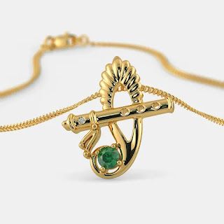 Krishna Pendant Gold, Chains For Men Gold, Necklace Mangalsutra, Men Gold Chain, Krishna Pendant, Gold Chain Women, Hindu Jewelry, Gold Pendants For Men, Pendants For Men