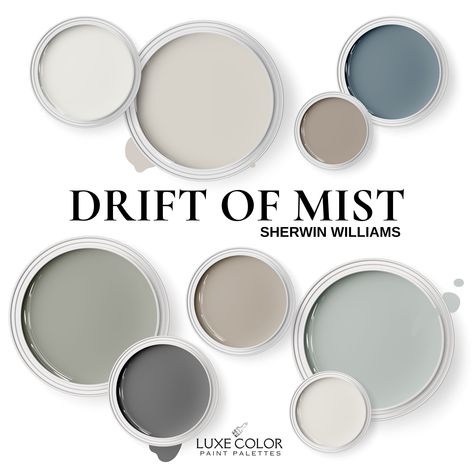 Over The Moon Paint Color, Sherwin Williams Basil Coordinating Colors, Balboa Mist Cabinets, Medium Gray Exterior House Colors, Reflection Sherwin Williams, Exterior House Paint Color Combinations Modern, 2024 Color Palette Trends, Drift Of Mist Coordinating Colors, Silvermist Sherwin Williams