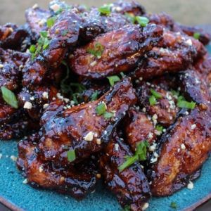 Smoked Peanut Butter and Jelly Wings - Over The Fire Cooking Peanut Butter And Jelly Wings Recipe, Fried Wings Recipe, Honey Garlic Wings, Wing Sauces, Easy Chicken Wing Recipes, Best Chicken Wing Recipe, Over The Fire Cooking, Wings Recipes, Smoked Wings