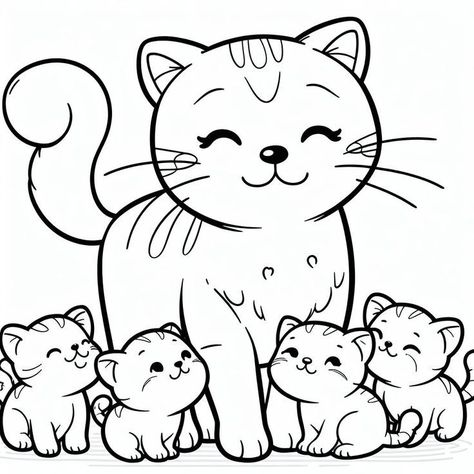 Free Printable litter coloring pages christiancoloring #digitalartcoloringpage #alphabetcoloringpages #beecoloringpage🌺 Kittens Coloring Pages, Kittens Coloring, Fathers Day Coloring Page, Free Kids Coloring Pages, Space Coloring Pages, Disney Princess Coloring Pages, Mermaid Coloring Pages, Pattern Coloring Pages, Princess Coloring Pages