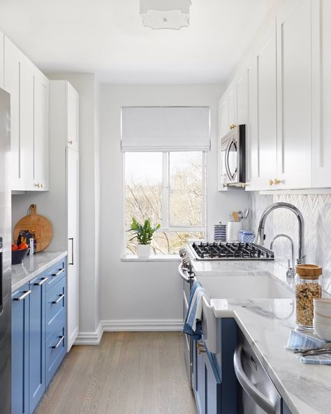 Prewar Apartment, Manhattan Kitchen, White Bathroom Interior, New York City Apartment, Apartment Projects, Apartment Renovation, Interior Renovation, The Apartment, Dream Apartment