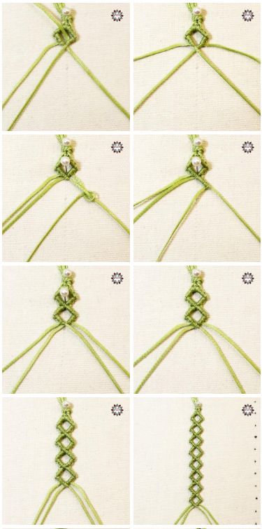 Micro-macrame friendship bracelet photo tutorial, step-by-step images. http://macramotiv.com how to make macrame bracelets 	how to make macrame jewelry Bracelet Photo, Bracelet Styles, Tutorial Macramé, Macrame Bracelet Tutorial, Macrame Bracelet Diy, Friendship Bracelet Patterns Easy, Macrame Bracelet Patterns, Diy Bracelets Tutorials, Diy Jewelry Tutorials