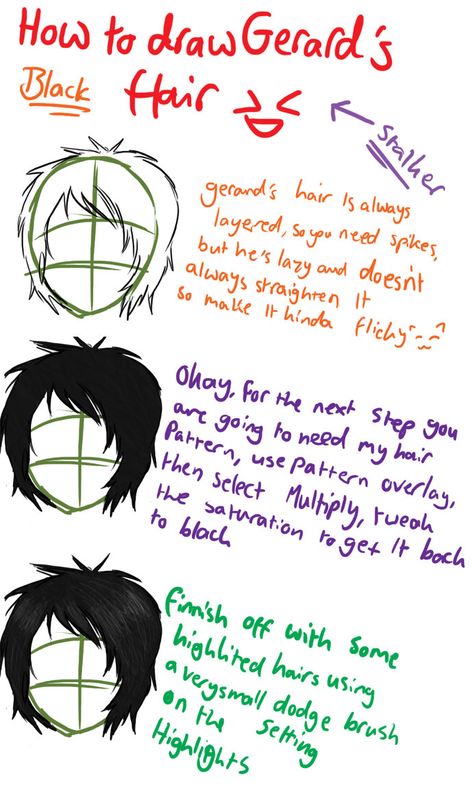 Gerard Way Drawing Reference, Emo Hair Drawing Reference, Gerard Way Makeup Tutorial, Mcr Drawings Easy, Gerard Ways Art, Cool Hand Drawings On Hand, Mcr Doodles, Emo Tips, Gerard Way Black Hair