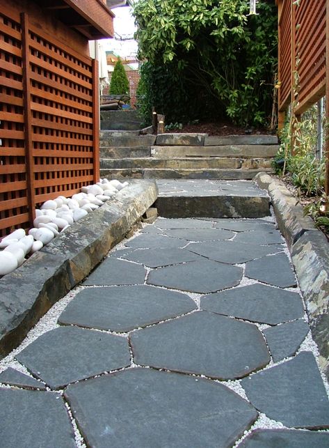 Basalt Hex Pavers - Coverall Stone Flagstone Pavers, Basalt Columns, Exterior Wall Tiles, Concrete Patio Designs, Stone Wall Cladding, Basalt Stone, Wall Tiles Design, Stone Bench, Front Patio