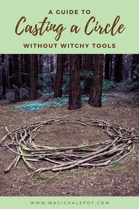 How To Cast A Circle Of Protection, Casting A Circle Witches, How To Cast A Circle, Witchcraft Circle, Casting Circle, Cast A Circle, Casting A Circle, Witch Info, Circle Casting