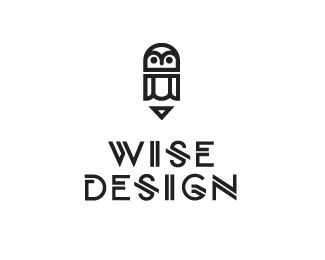 It's a pencil that's an owl that's a pencil, "Wise Design" indeed Bottle Shelves, Pen Logo, Typographie Logo, Logo Board, Art Logos, Creative Logos, Inspiration Logo Design, Logo Minimalista, Owl Logo