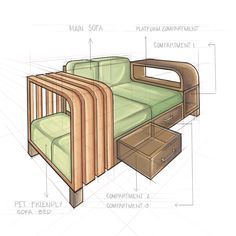 Furniture Design Sketches Drawings, Chair Design Sketch, Folding Adirondack Chair Plans, Halloween Decorations Outdoor Diy, Christmas Crafts For Adults Diy, Interior Design Sketchbook, Drawing Furniture, Chair Diy, Folding Adirondack Chair