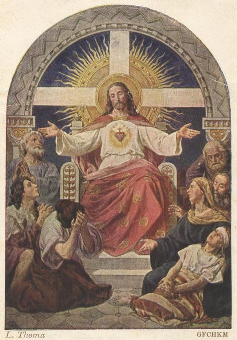 Divine Office - Liturgy of the Hours of the Roman Catholic Church (Breviary) for Friday 12th June 2015 Image Of Jesus, Santi Cattolici, Kartu Doa, Istoria Artei, Religious Pictures, Christ The King, Pictures Of Jesus Christ, Sacred Heart Of Jesus, Jesus Christ Images