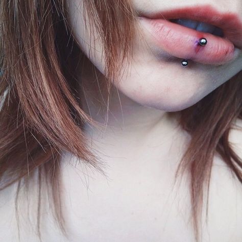 Lip Piercing Labret Ring, Verticle Labret Lip Piercing Aesthetic, Vertical Labret Aesthetic, Austin Piercing, Vertical Labret Piercing Small Lips, Double Vertical Labret, Lip Piercing Vertical Labret, Vertical Labret Piercing Jewelry, Vertical Labret Piercing Aesthetic