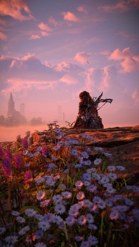 Horizon Game Wallpaper, Horizon Forbidden West Art, Horizon Zero Dawn Aesthetic, Horizon Forbidden West Wallpaper, Aloy Wallpaper, Iphone Wallpaper Tropical, Horizon Game, Horizon Wallpaper, Horizon Zero Dawn Wallpaper