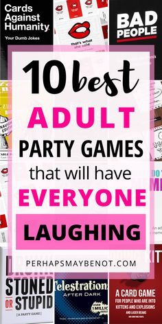 Fun Games For Parties Adults, Funny Games For Adults Hilarious, Ice Breaker Games For Adults Funny, Funny Adult Games For Parties, Game Night Ideas For Adults Friends, Games Night Ideas For Adults, Funny Games For Adults, Adult Party Activities, Adult Games For Parties