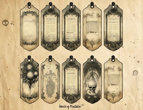 Halloween Apothecary Labels Free, Halloween Potion Labels Printables, Halloween Potion Labels Free, Potion Labels Free Printables, Free Potion Labels, Vintage Labels Printables Free Templates, Potion Bottle Labels Printable Free, Halloween Potion Labels, Vintage Labels Printables Free