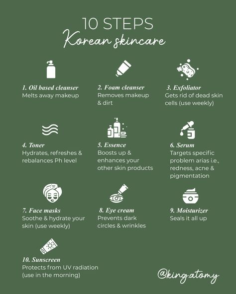 Korean Skin Care Routine Steps At Home, Easy Korean Skincare Routine, Korean Face Cleaning Routine, Korean Skincare Order Of Application, 7 Step Korean Skin Care, Korean Skincare Routine For Sensitive Skin, Korean Skincare Steps In Order, Korean 7 Step Skin Care, Korean Skincare Routine Sensitive Skin