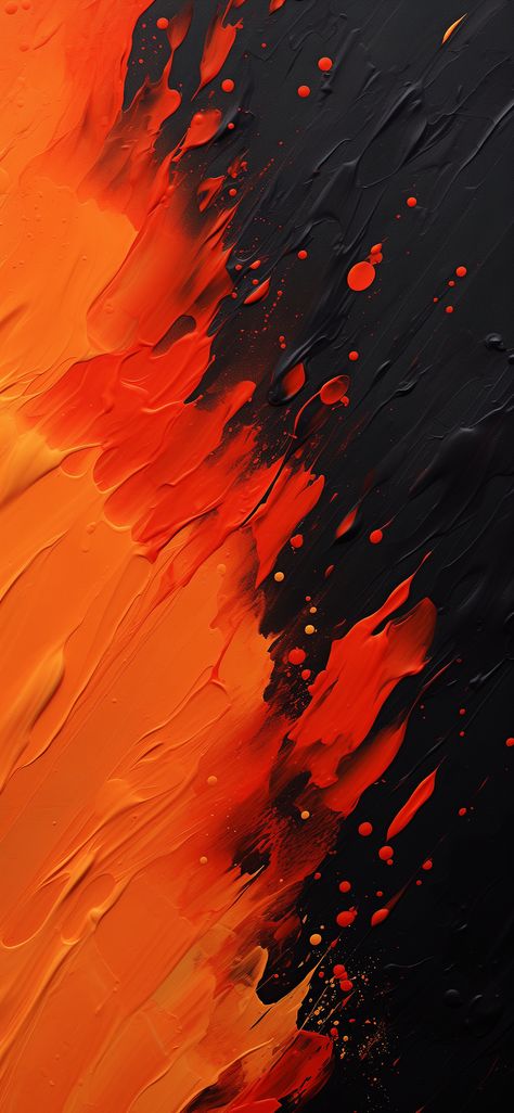 Abstract Orange Wallpaper, Abstract Orange Background, Paint Iphone Wallpaper, Orange Black Aesthetic, Black Orange Wallpaper, Burnt Orange Aesthetic, Iphone Wallpaper Stills, Phone Screen Wallpaper, Abstract Art Wallpaper