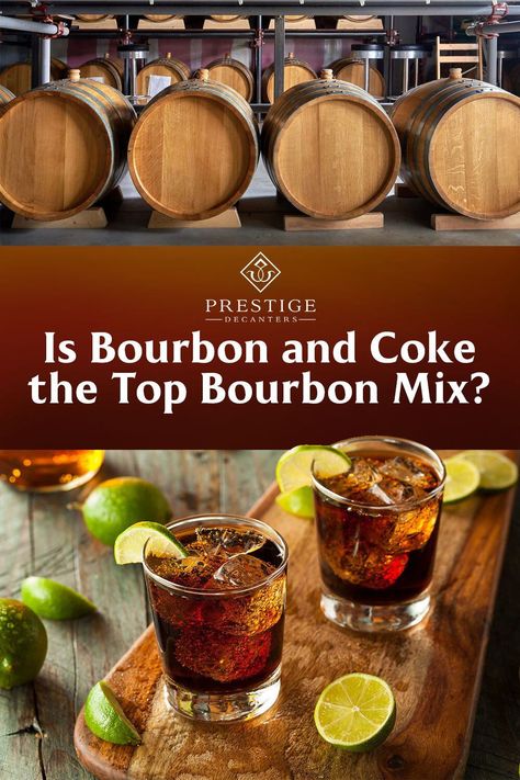 Bourbon and Coke is a staple for any bourbon fan. Who could resist that mixture of sweetness balanced with the heady notes? It’s a combo that bourbon drinkers love worldwide. Top Bourbons, Diy Whiskey, Beer Bottle Crafts, Coke Drink, Bourbon Recipes, Best Bourbons, Mixed Drinks, Bottle Crafts, Beer Bottle