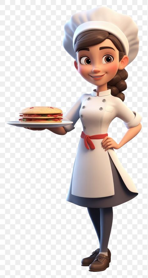 Chef Clipart, Chef Girl, Burger Cartoon, Cartoon Chef, Pizza Chef, Personal Logo Design, Cartoon Food, Graphic Design Images, Female Chef