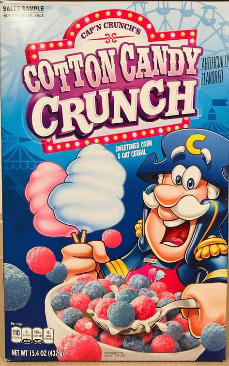 That's what I love about Cap'n Crunch: he really knows how to C'ze the day.Yes, reading the near-perfect alliteration of this blog post's title allowed can give you an idea of just how fast my c-c Sereal Sarapan, Cotton Candy Frappuccino, New Cereal, Cap'n Crunch, Cereal Packaging, Captain Crunch, Capn Crunch, Oat Cereal, Freebies By Mail