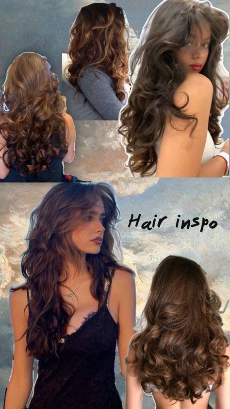 Layered Hair Straight And Curly, Will I Look Good With Short Hair, 90s Haircuts Wavy Hair, Long Waist Length Hair, Messy Curled Hair, 90s Wavy Hair, Types Of Wavy Hair, Long Wavy Hair With Layers, Face Framing Layers Wavy Hair