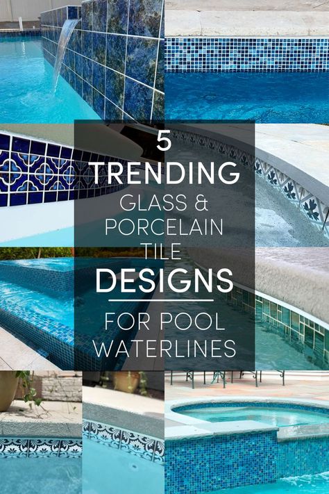 Picking the right pool waterline tile is essential for creating the perfect aesthetic for your backyard oasis. It’s the finishing piece that ties together your entire outdoor space. But with so many options, where do you start your search? To help you get started, we’ve compiled 5 pool waterline trends for 2022.