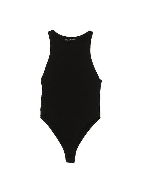 Zara Bodysuit Size: Small Tops - used. 95% Polymide, 5% Spandex | Zara Bodysuit: Black Tops - Size Small Zara Clothes Women, Zara Clothing, Zara Drip, Zara Bodysuit, Zara Outfit, Vanilla Girl, Zara Fashion, Bodysuit Black, Zara Top