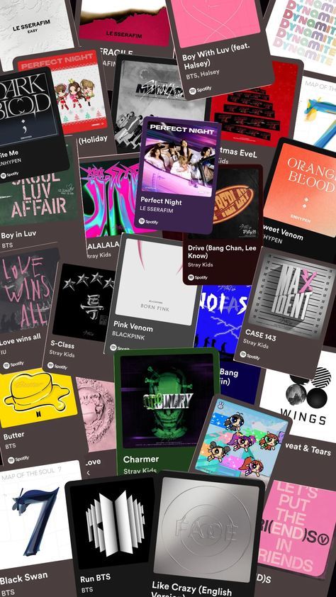 Straykids Spotify Wallpaper, Music Kpop Spotify, K Pop Music Wallpaper, K Pop Playlist Cover Aesthetic, Enhypen Spotify Wallpaper, Blackpink Song Wallpaper, Not Obvious Kpop Wallpaper, Kpop Spotify Wallpaper, Straykids Song Wallpaper