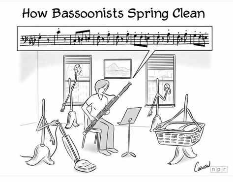 Bassoon Music, Music Puns, Band Jokes, Music Cartoon, Music Jokes, Band Geek, Music Teachers, Instrumental Music, Band Humor