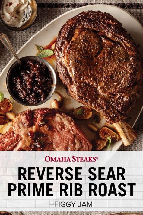 Prime Rib Roast Recipe Reverse Sear, Prime Rib Reverse Sear, Bone In Prime Rib Roast Oven Reverse Sear, Reverse Sear Prime Rib Roast, Boneless Prime Rib Roast, Eye Roast, Steaks Recipes, Beef Roasts, Prime Rib Steak