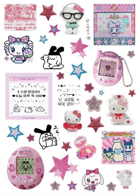 헬로키티 배경화면, Y2k Stickers, Images Hello Kitty, Scrapbook Printing, Pola Kartu, Iphone Case Stickers, Collage Phone Case, Scrapbook Stickers Printable, Phone Stickers