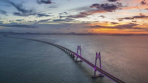 Hong Kong-Zhuhai-Macao Bridge: A megaproject full of Chinese wisdom - CGTN Chinese Wisdom, Sonny Rollins, Labor Day Holiday, Bridge Construction, Black Wallpaper Iphone Dark, Zhuhai, Seven Wonders, Black Wallpaper Iphone, Mua Sắm