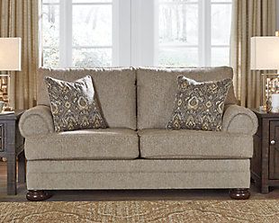 Oversized Chair And Ottoman, Oversized Chair, Traditional Look, Chair And A Half, Ashley Furniture Homestore, Living Room Set, Loveseat Sofa, Ashley Furniture, The Bank