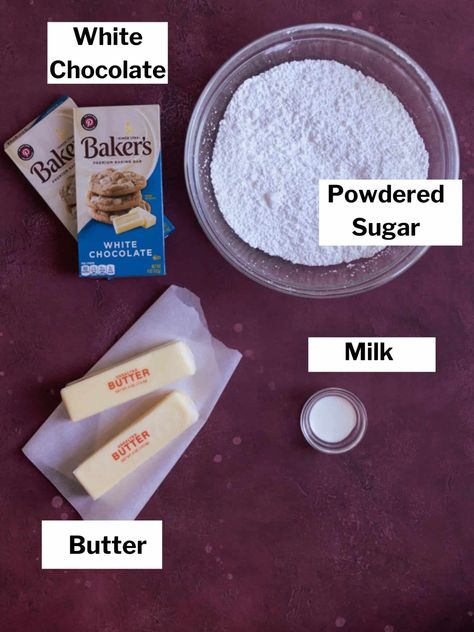 This white chocolate buttercream frosting is super fluffy and delicious. It is made with melted white chocolate, butter, powdered sugar, and milk. Its perfect to layer between cakes, or top over white chocolate raspberry cupcakes! Best thing about this is that only takes 10 minutes to make! #whitechocolatebuttercreamfrosting #whitechocolate #frosting #buttercream #frostingphotography #frostingandfettuccine White Chocolate Raspberry Cupcakes, Cupcakes Icing, Homemade Frosting Recipes, White Chocolate Buttercream Frosting, Shower Snacks, White Chocolate Icing, Frosting Buttercream, Chocolate Raspberry Cupcakes, Melted White Chocolate