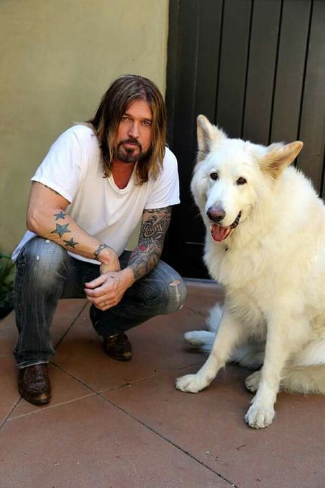 Billy Ray Cyrus & his GSD Billy Ray Cyrus, Billy Ray, New Tv Series, New Tv, Happy St Patrick's Day, Just Now, Lets Celebrate, A Song, Shepherd Dog