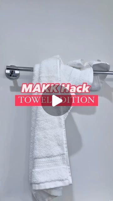 Half Bathroom Towel Rack Ideas, Diy Bathroom Towels Ideas, Decorative Bath Towels Hanging, Restroom Towel Ideas, Ideas For Towels In Bathroom, Where To Hang Bathroom Towels, Folded Bathroom Towels, Cute Ways To Fold Towels Bathroom Ideas, How To Decorate Towel Rack In Bathroom