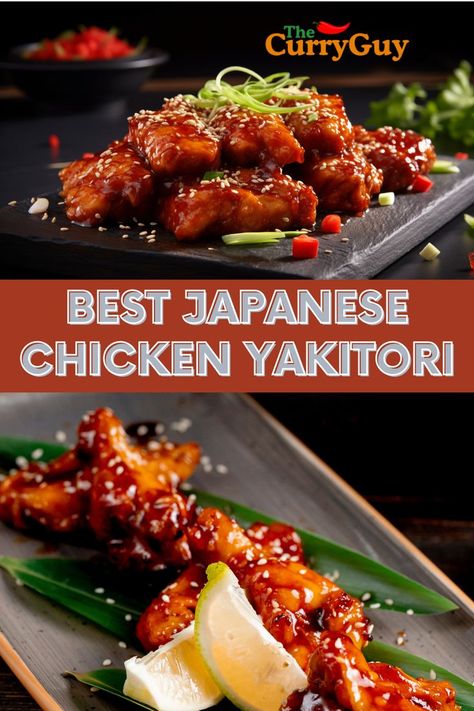 Chicken yakitori is a popular Japanese dish that consists of skewered pieces of chicken grilled over charcoal or an open flame. The name “yakitori” translates to “grilled chicken” in Japanese. #chickenyakitori #chickenyakitorirecipe #chickenyakitoriplating #chickenyakitoribowl #chickenyakitorisauce #chickenyakitoriandrice Chicken Yakitori Recipe, Yakitori Recipe, Yakitori Chicken, Asian Bbq, Japanese Chicken, Chicken Skewer Recipe, Chicken Grilled, Easy Grilled Chicken, Boneless Chicken Thigh Recipes