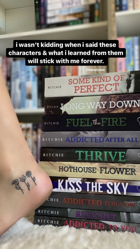 Lily Rose Tattoo, Addicted Calloway Series, Steph Bohrer, Daisy Calloway, Addicted Series, Addicted To You, Lily Rose, Rose Tattoo, Way Down